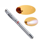 4-in-1 Laser Pointer Pen with LED Light, Magnet & Ballpoint Pen
