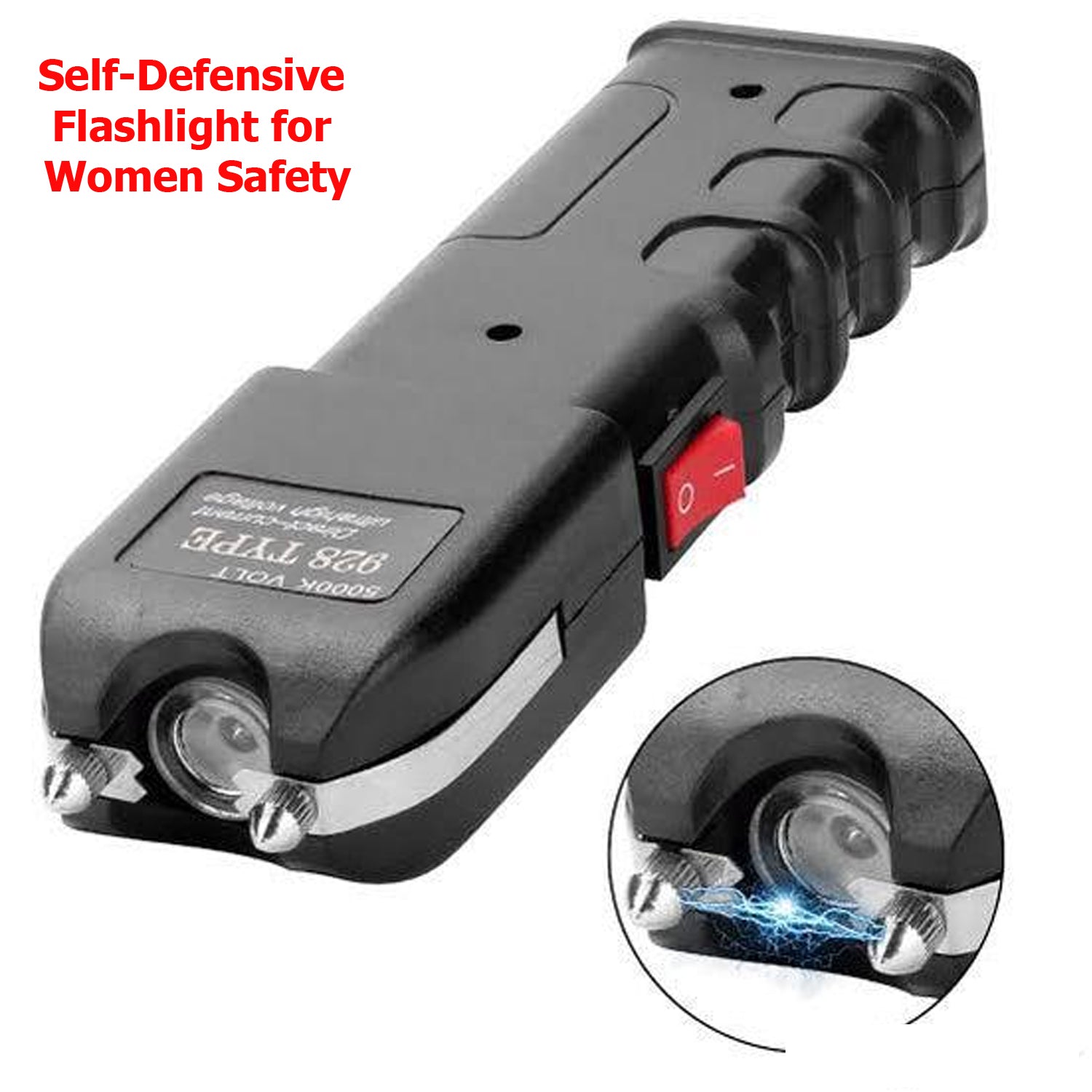 Safety Stun Gun for Women | Super Voltage Self-Defense Light