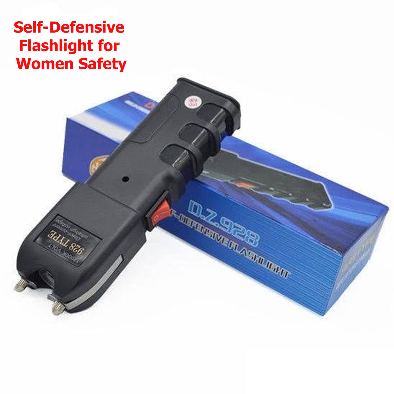 Safety Stun Gun for Women | Super Voltage Self-Defense Light