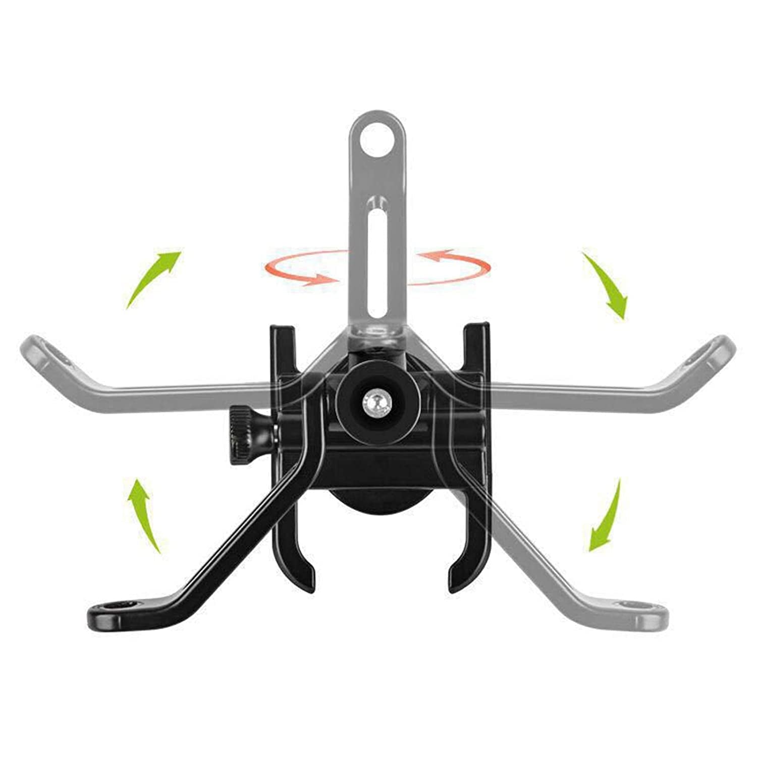 Aluminum Alloy 360° Rotation Motorcycle Phone Holder