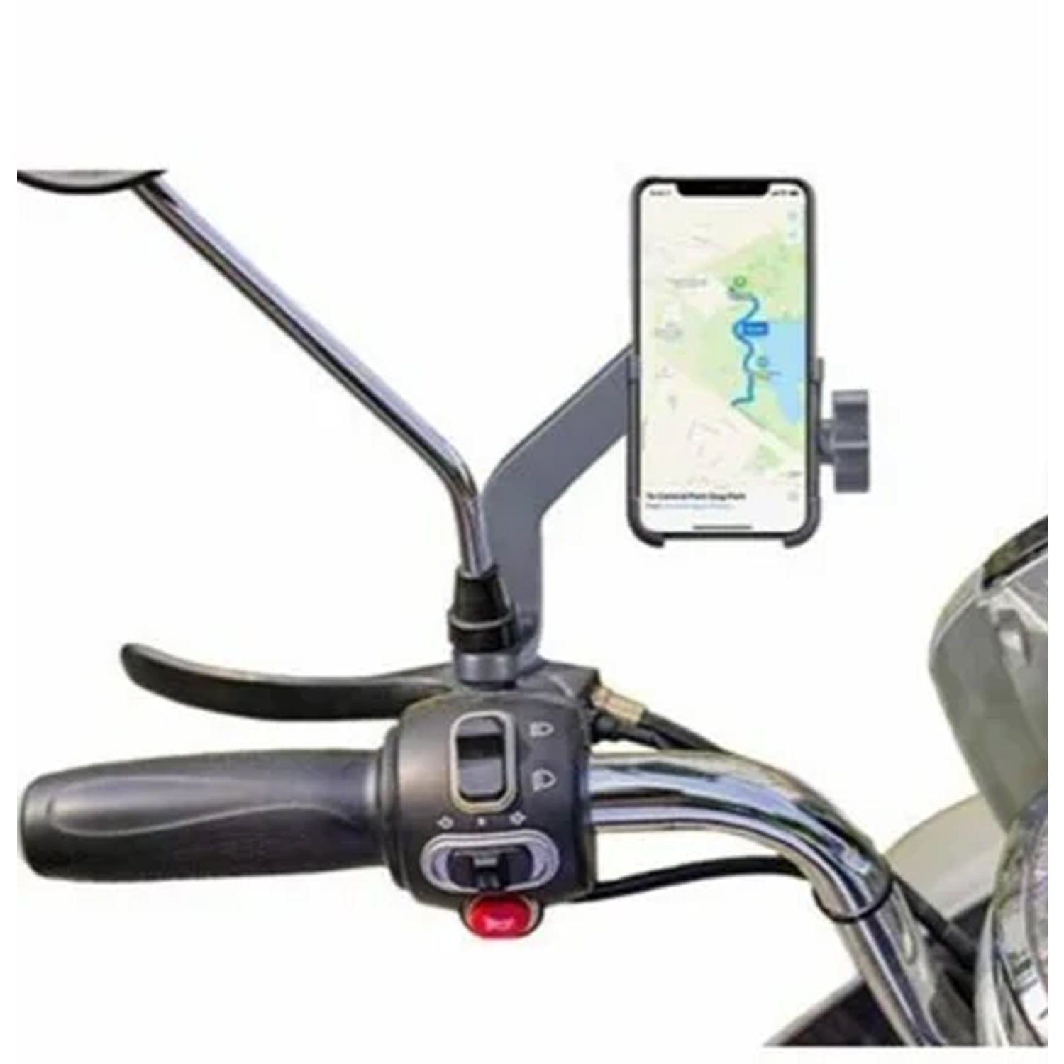 Aluminum Alloy 360° Rotation Motorcycle Phone Holder