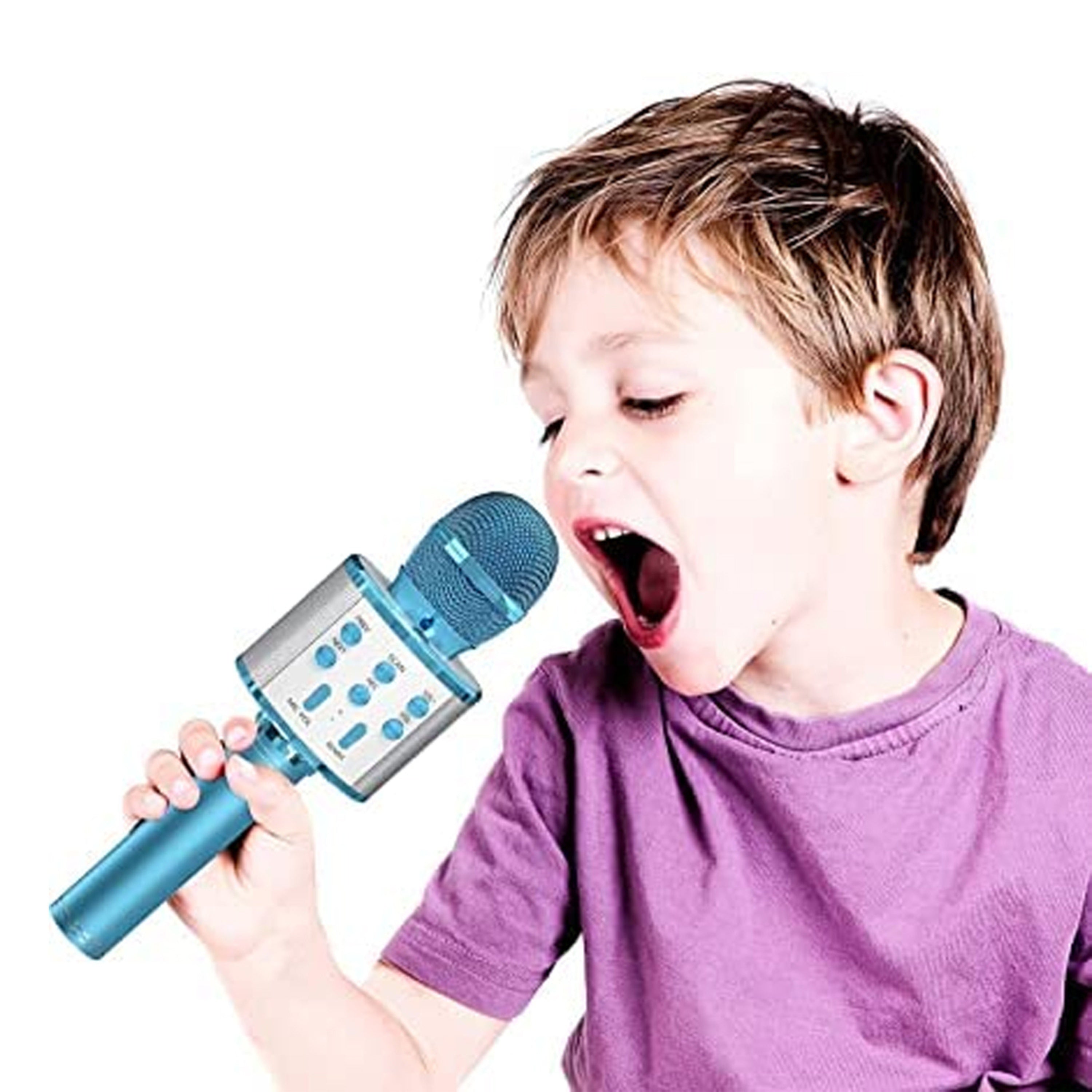 Bluetooth Wireless Karaoke Microphone | Portable Mic Speaker
