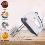 Electric Hand Mixer | Egg Beater, Cream & Dough Blender for Kitchen