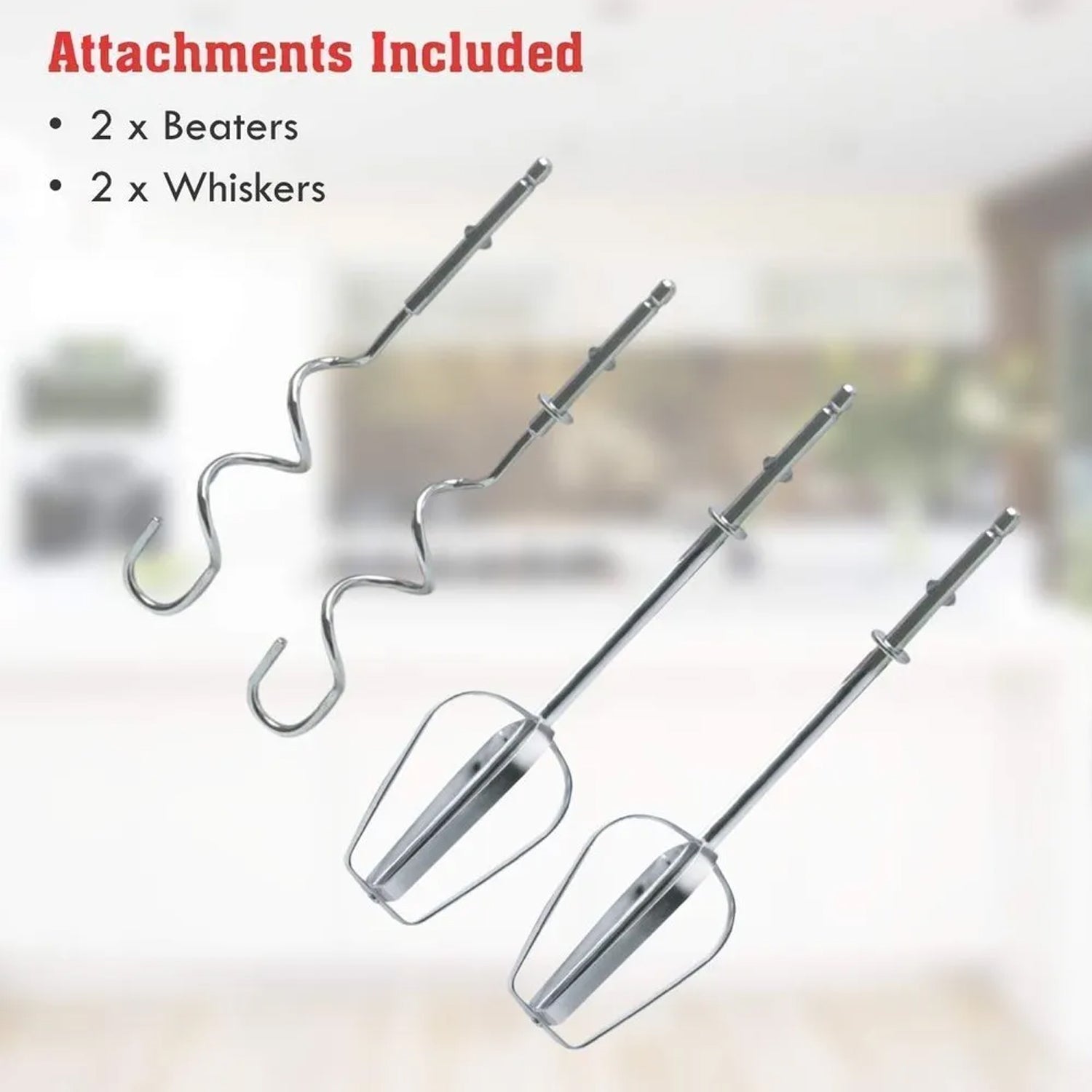 Electric Hand Mixer | Egg Beater, Cream & Dough Blender for Kitchen