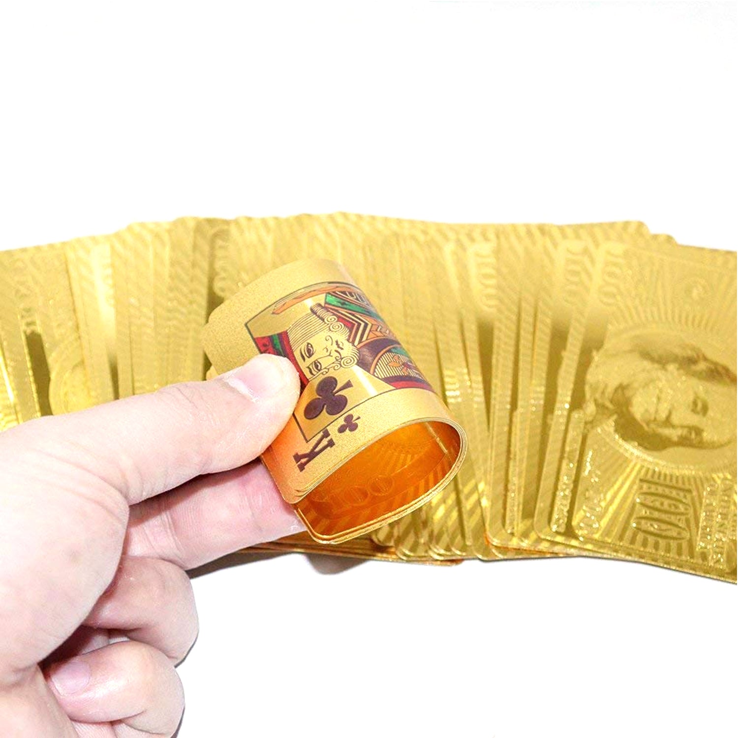 24K Gold Poker Deck Playing Cards | Premium Poker Deck for Parties