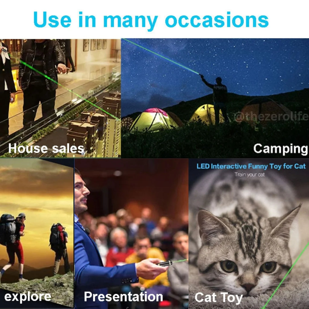 Collage of images with text indicating uses for a product or service.