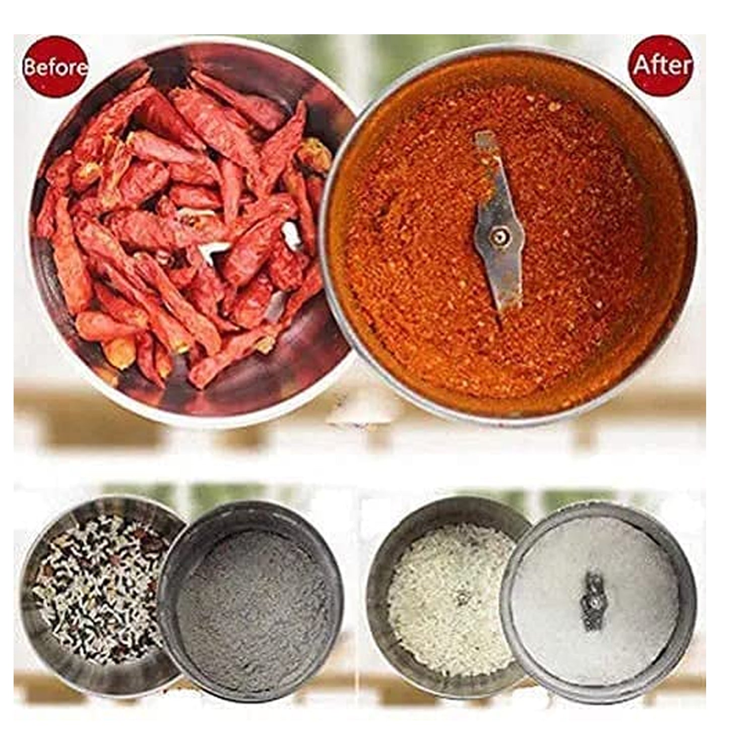 Electric Coffee & Spice Grinder | 150W Stainless Steel Compact Grinder