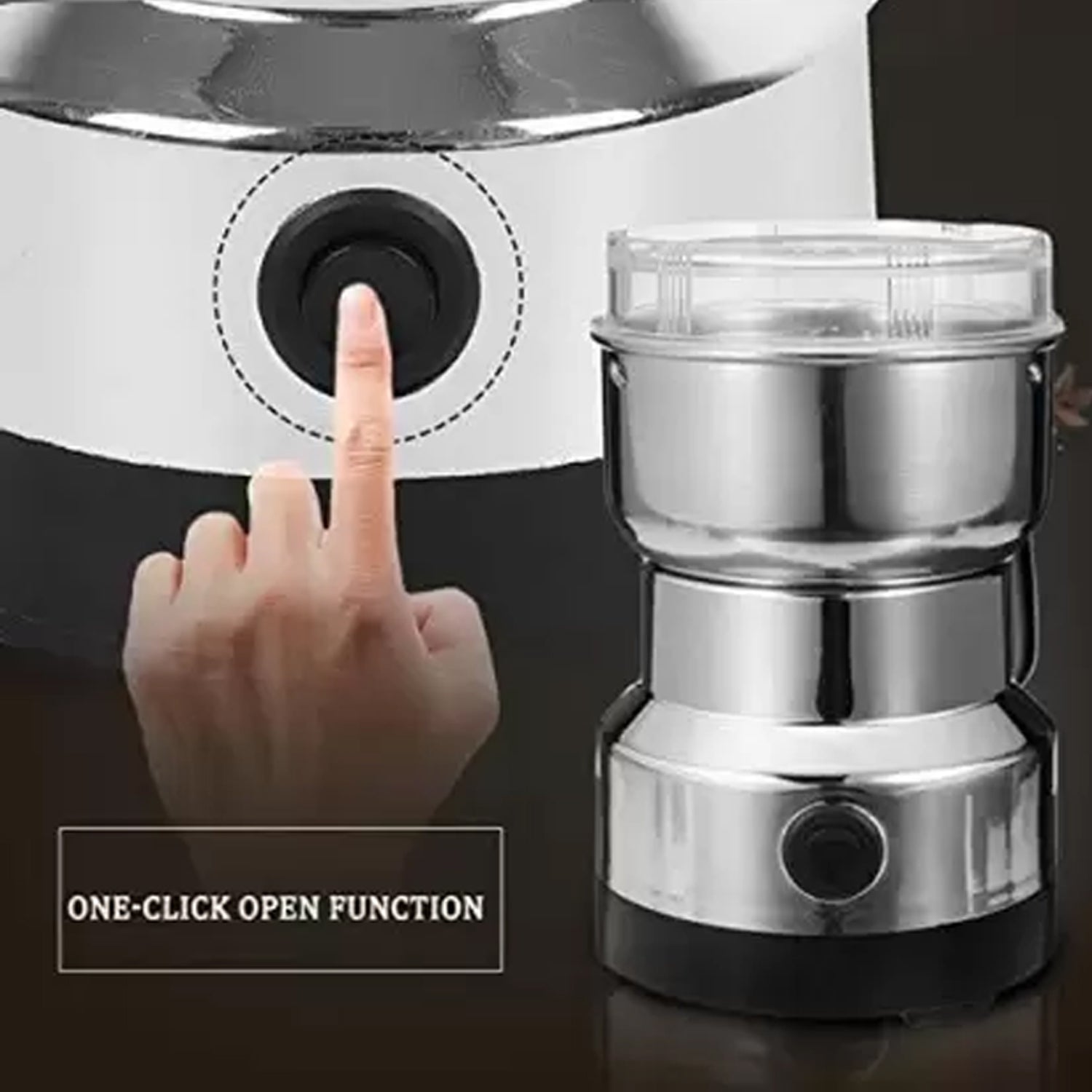 Electric Coffee & Spice Grinder | 150W Stainless Steel Compact Grinder