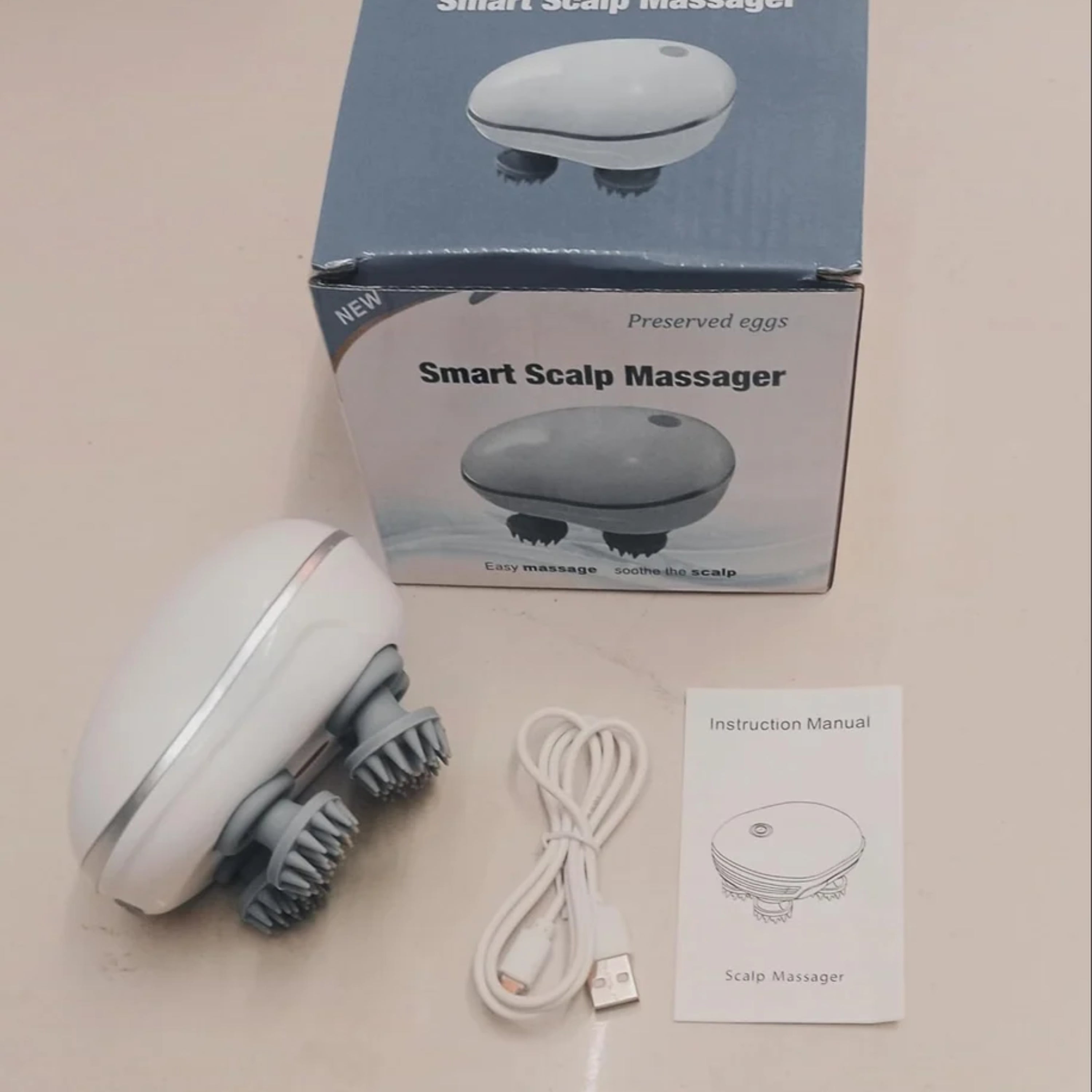 Smart Handheld Electric Scalp Massager | For Stress Relief