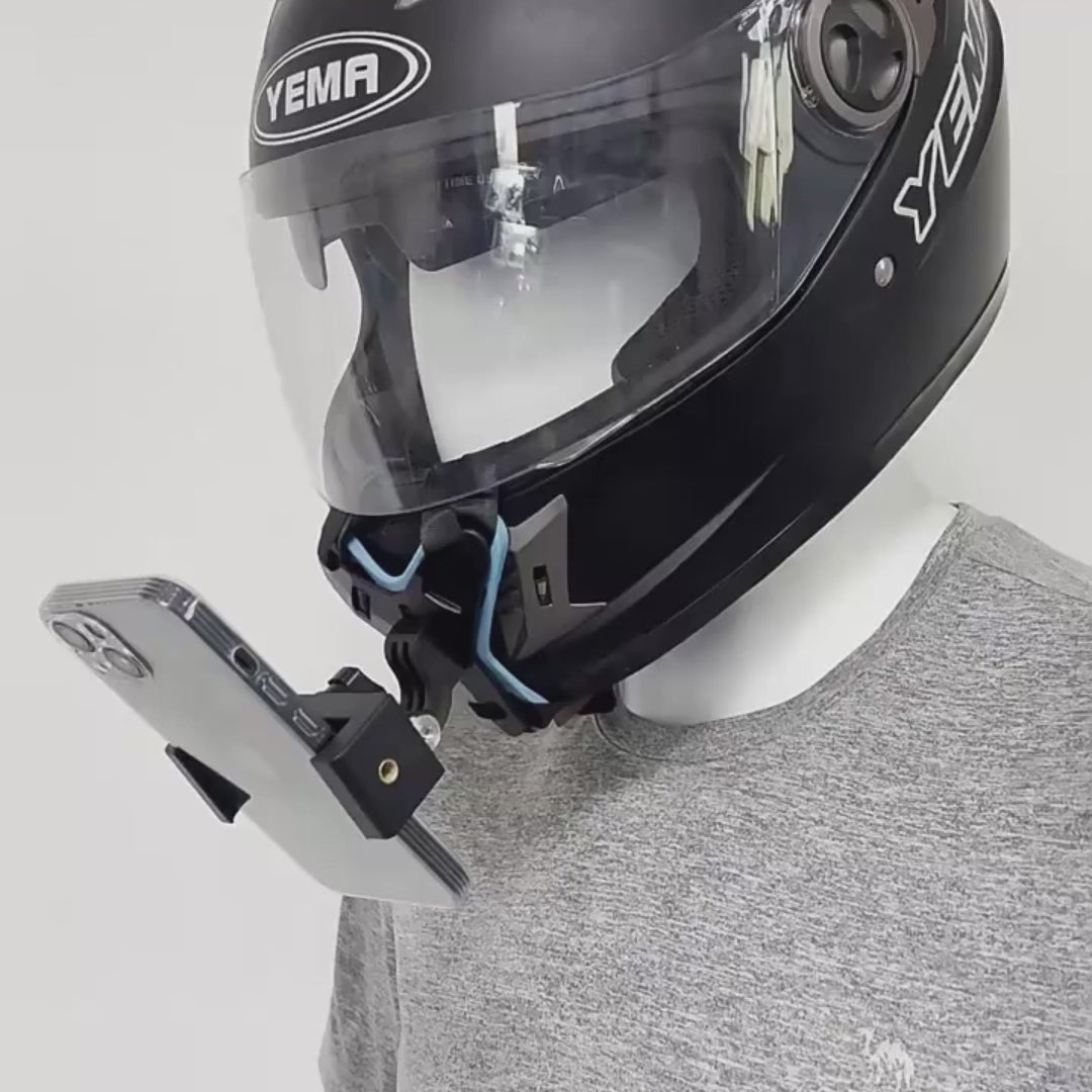 MotorcycleHelmetChinStandMountHolderforMobilePhoneVlogging_9