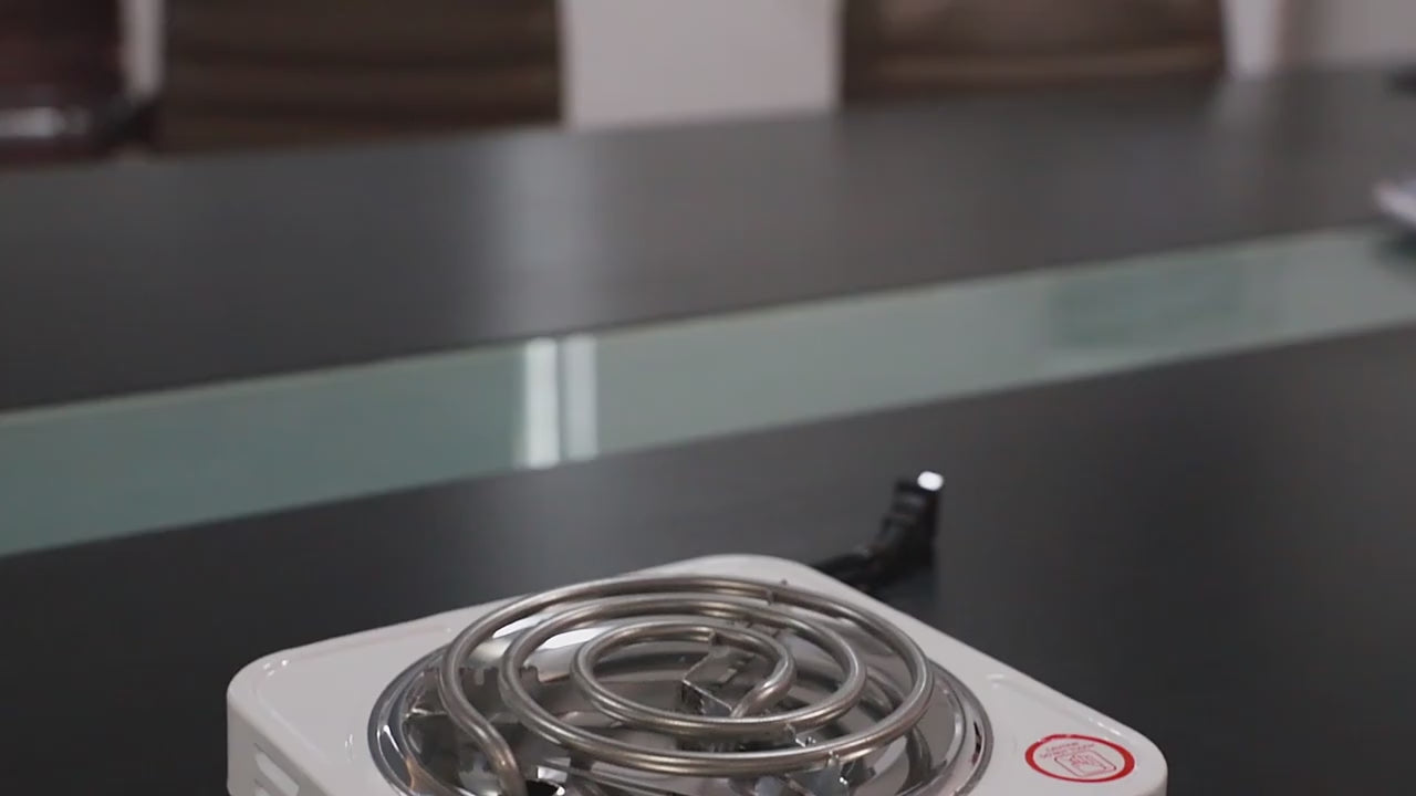 PortableElectricHotPlateStove–500WSingleBurnerCooker