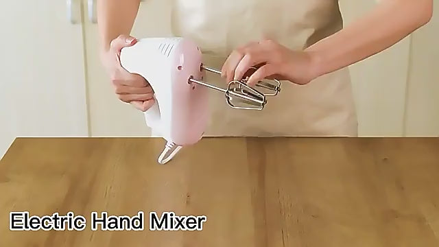 Electric Hand Mixer | Egg Beater, Cream & Dough Blender for Kitchen