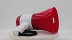 Portable 70W Megaphone with Bluetooth, USB, TF-Card & Siren