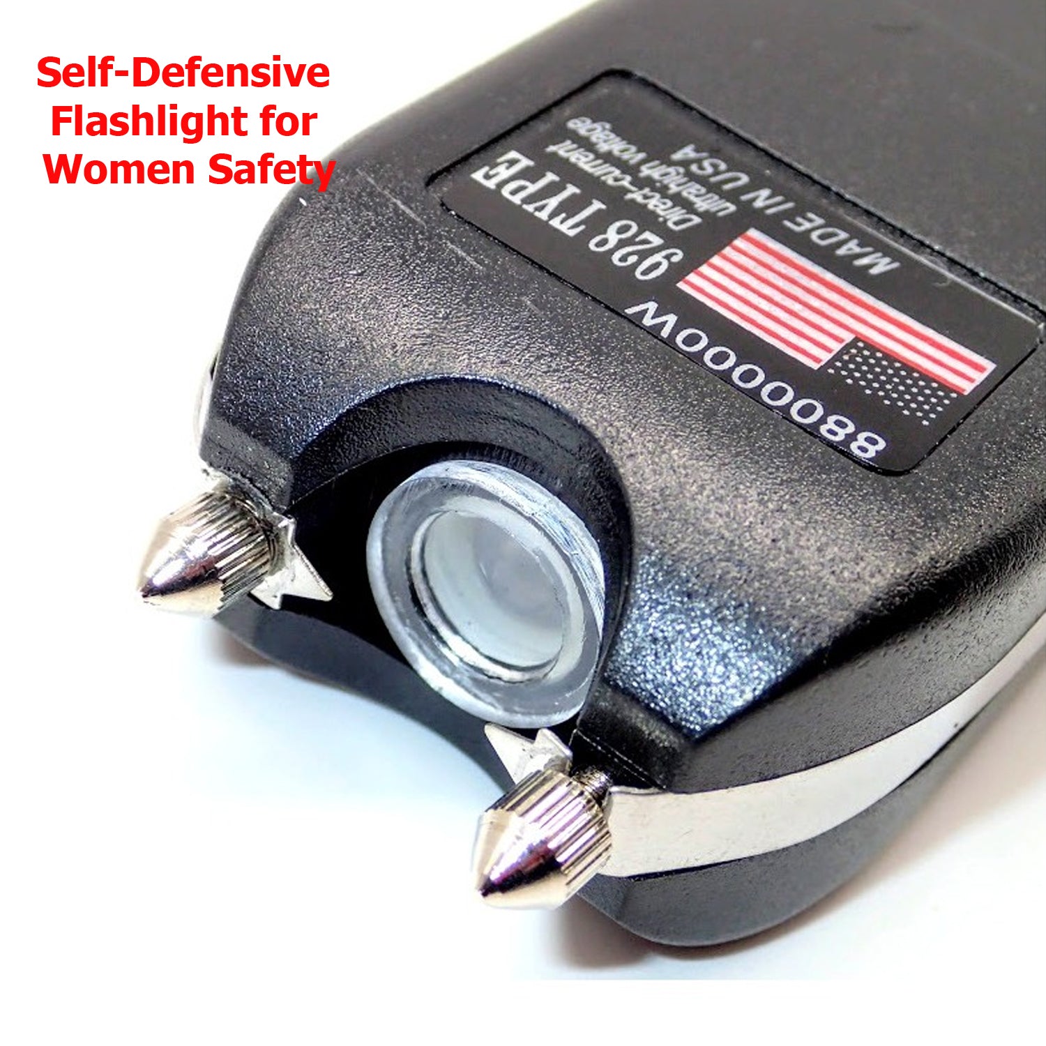 Safety Stun Gun for Women | Super Voltage Self-Defense Light