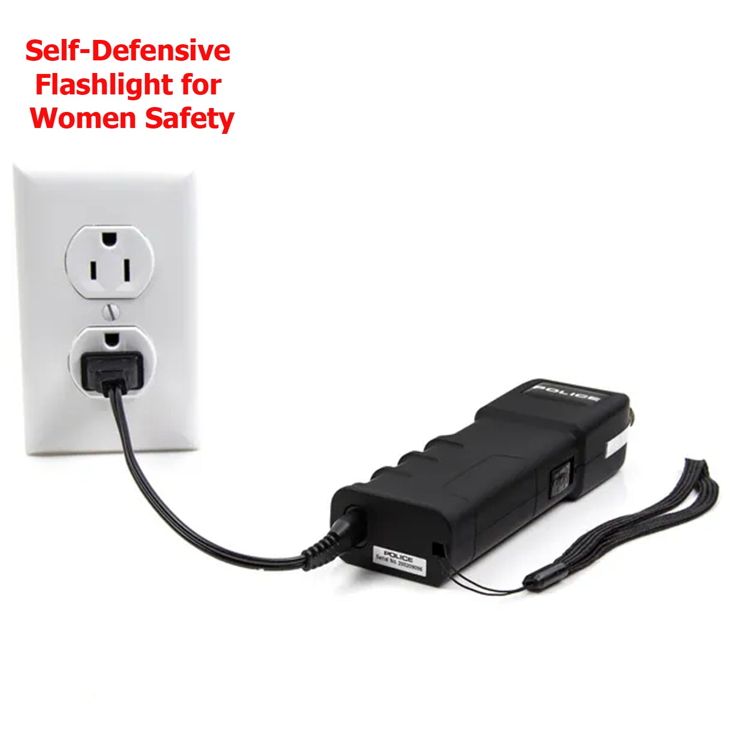 Safety Stun Gun for Women | Super Voltage Self-Defense Light